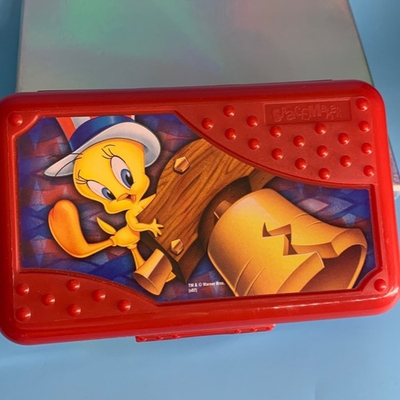 Vintage Spacemaker Pencil box Tweety bird 90's - Picture 7 of 7